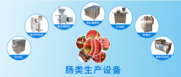 腸類(lèi)生產(chǎn)加工線(xiàn)配套設(shè)備